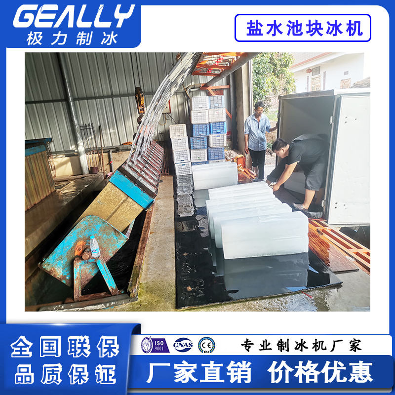 日産20噸鹽水池塊冰機